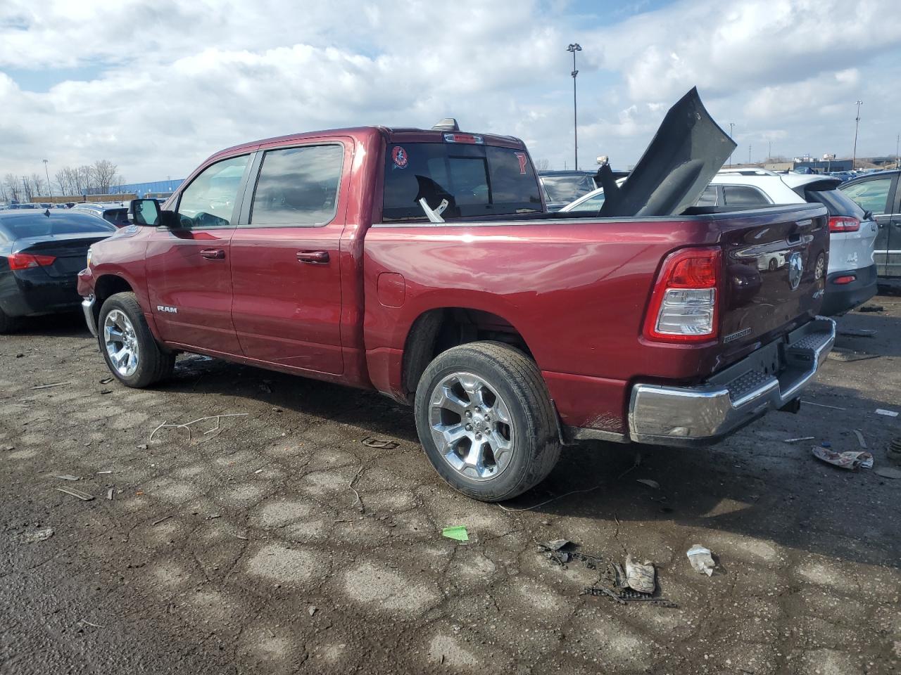 2022 RAM 1500 BIG HORN/LONE STAR VIN:1C6RRFFG9NN342293