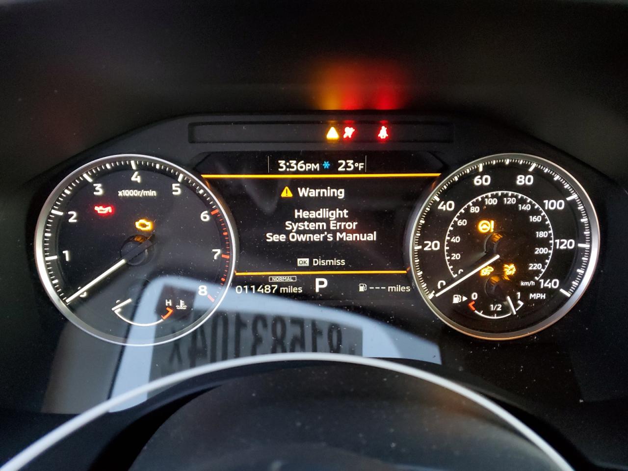 2023 MITSUBISHI OUTLANDER ES VIN:JA4J4TA88PZ022598