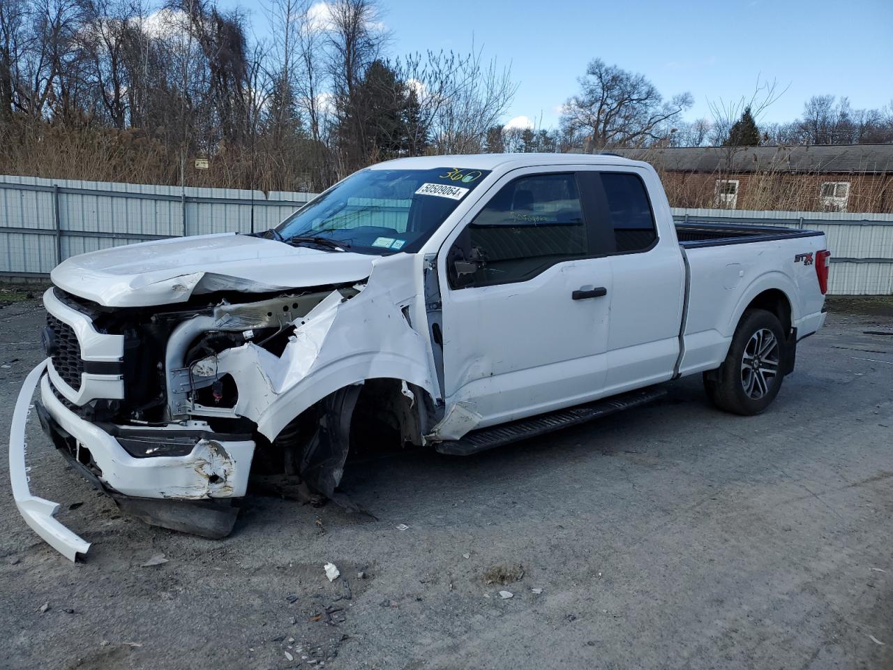 2023 FORD F150 SUPER CAB VIN:1FTEX1EP0PKD79576