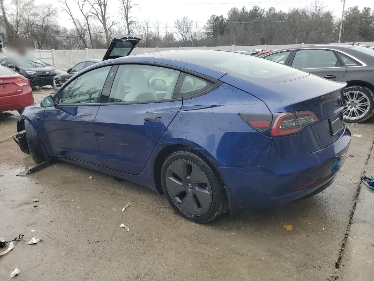 2022 TESLA MODEL 3  VIN:5YJ3E1EBXNF347505