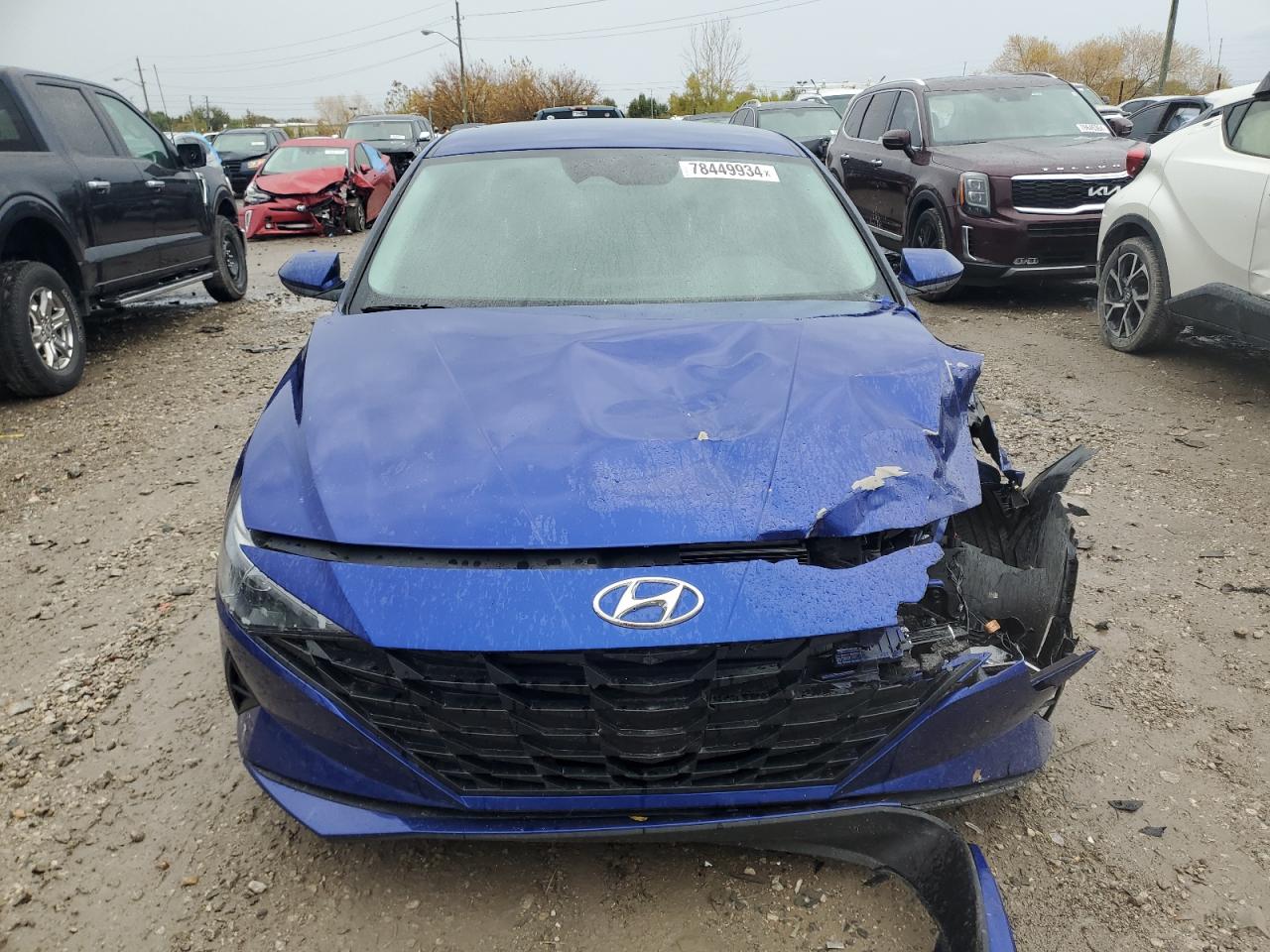 2022 HYUNDAI ELANTRA SEL VIN:KMHLM4AG2NU322199