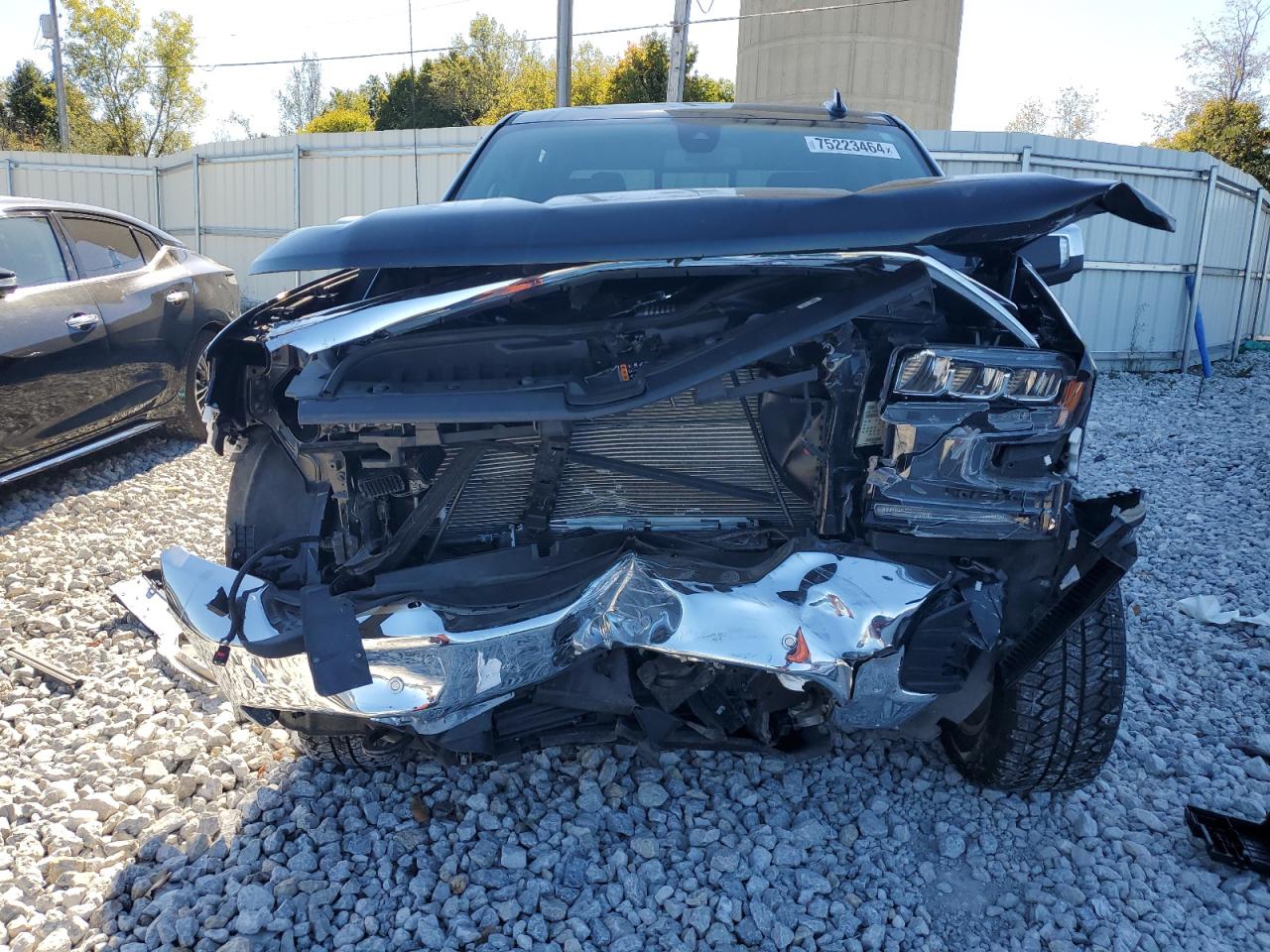 2022 CHEVROLET SILVERADO LTD K1500 LTZ VIN:3GCUYGET9NG190955