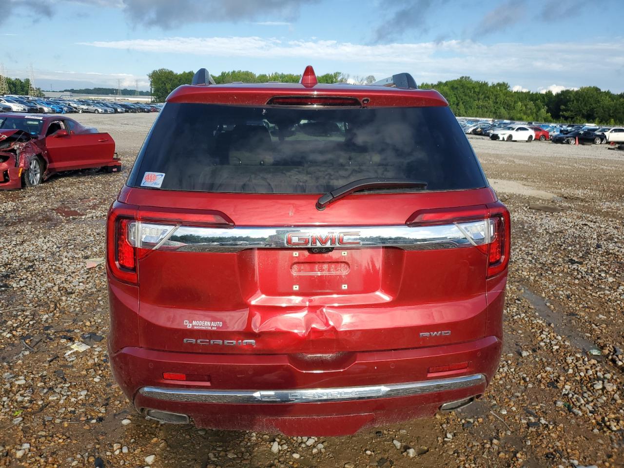 2022 GMC ACADIA DENALI VIN:1GKKNXLSXNZ101067