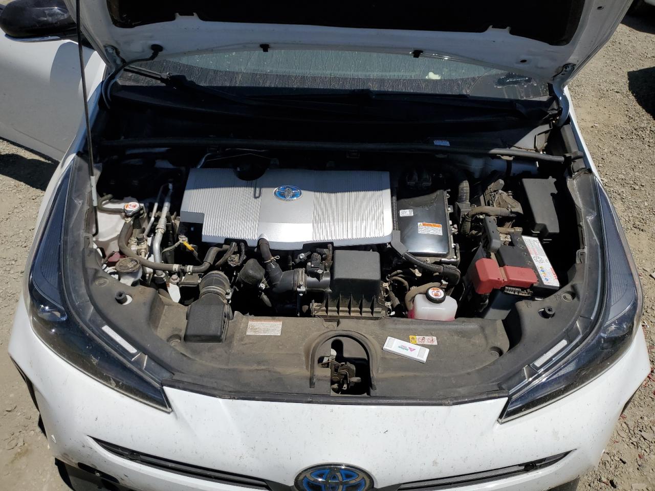 2022 TOYOTA PRIUS LE VIN:JTDL9MFU0N3035227