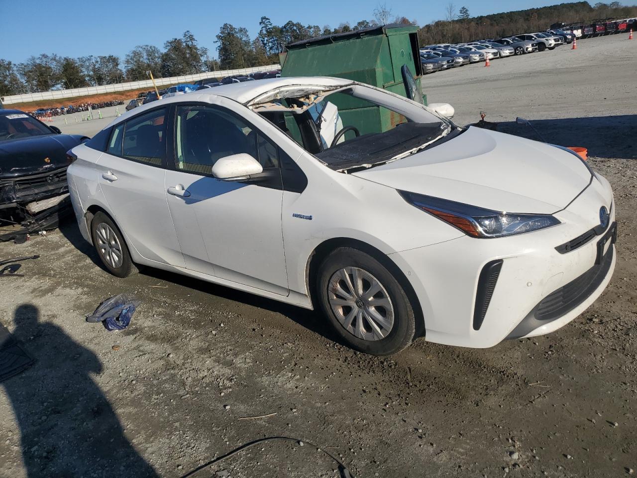2022 TOYOTA PRIUS NIGHT SHADE VIN:JTDKAMFU7N3174144