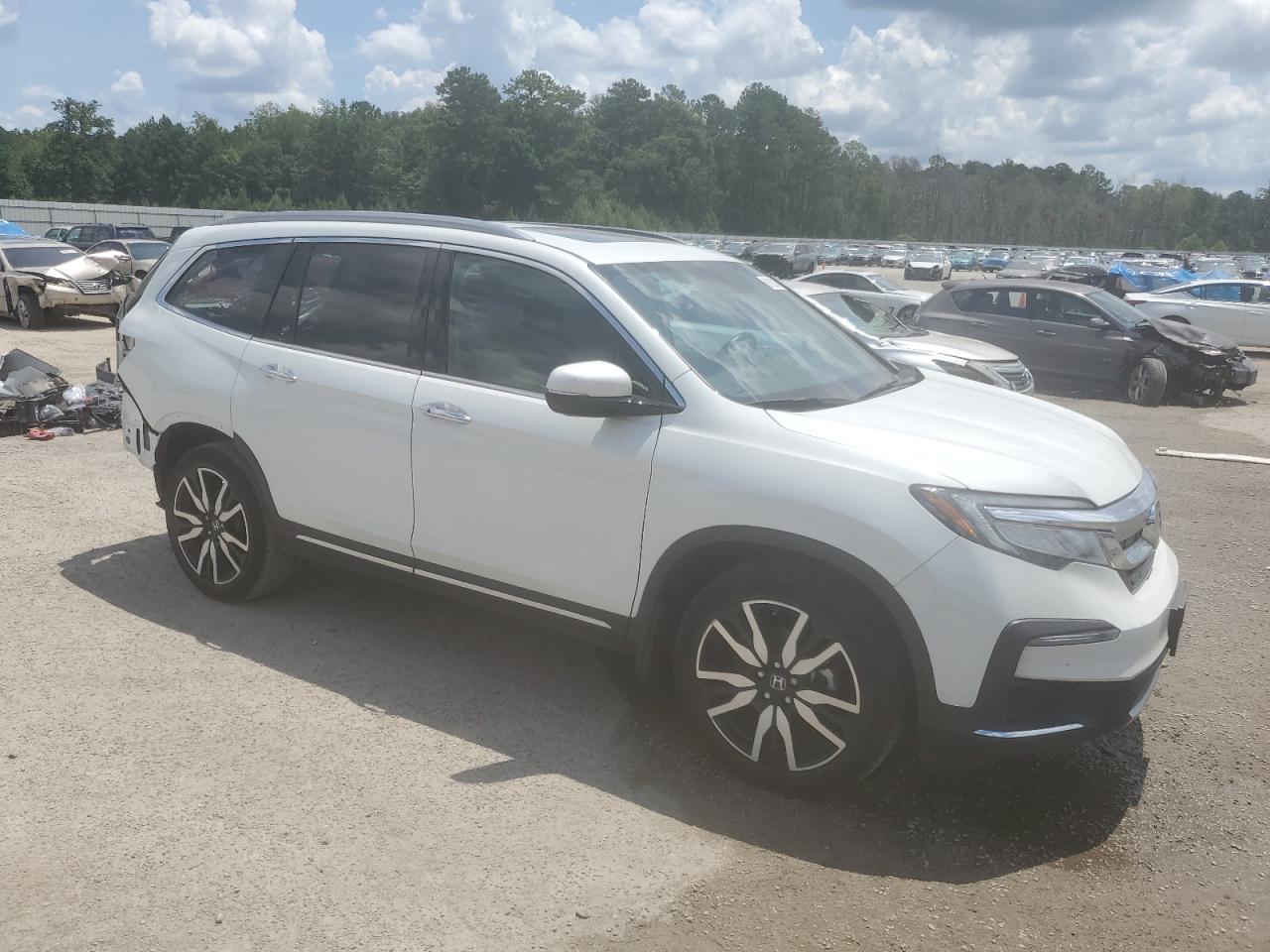 2022 HONDA PILOT TOURING VIN:5FNYF5H63NB004513