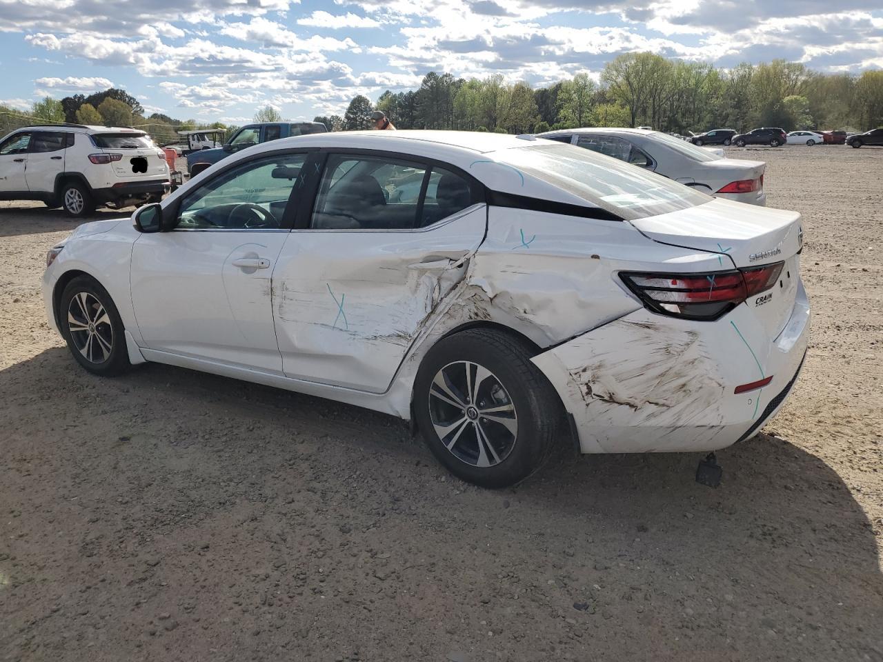 2022 NISSAN SENTRA SV VIN:3N1AB8CV9NY235095