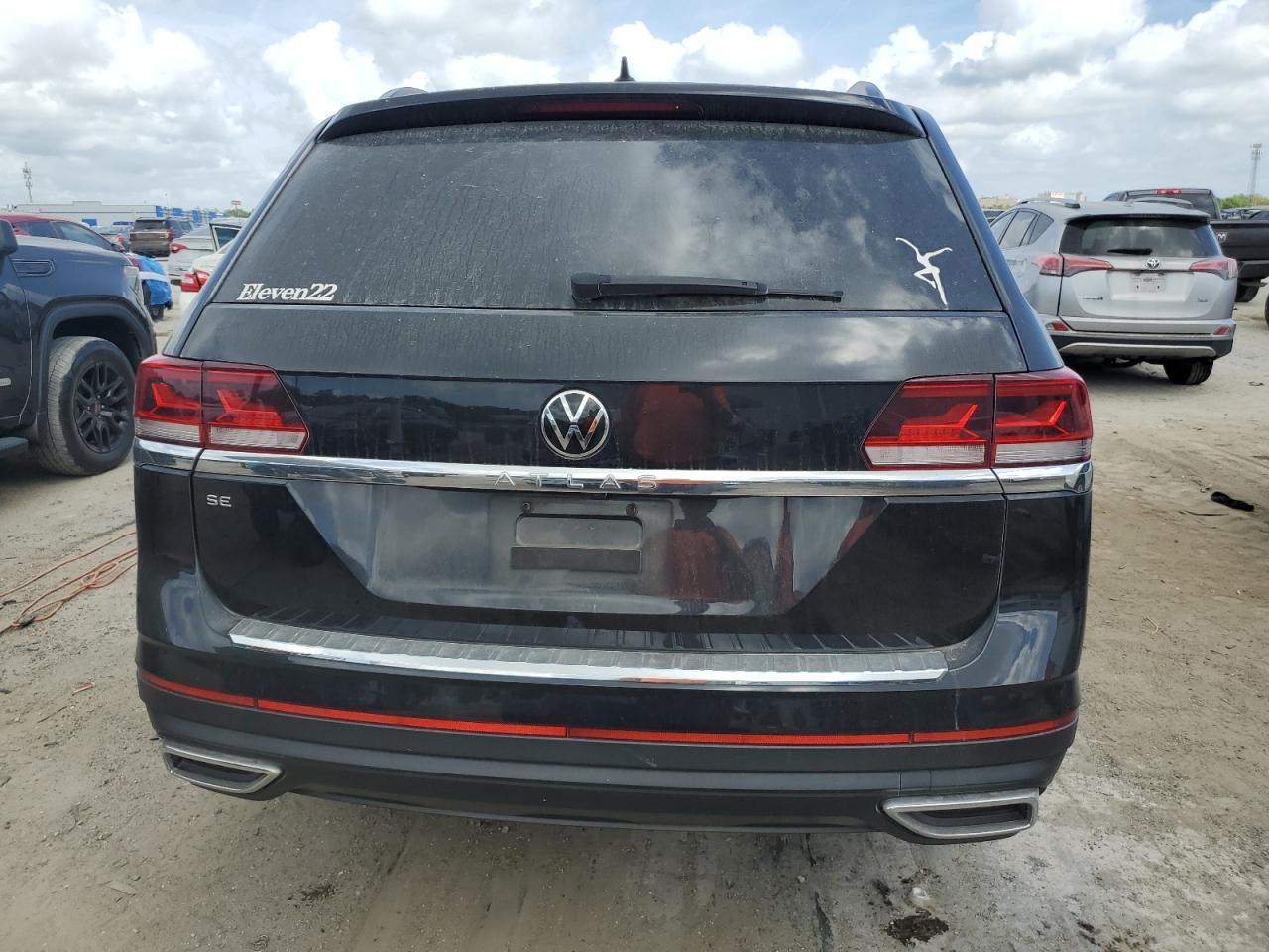 2022 VOLKSWAGEN ATLAS SE VIN:1V2DP2CA2NC554450