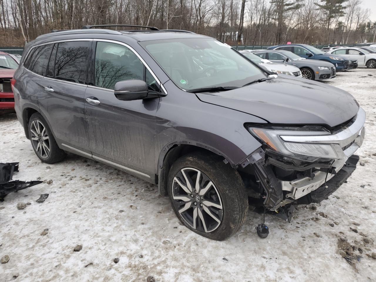 2022 HONDA PILOT ELITE VIN:5FNYF6H04NB030796