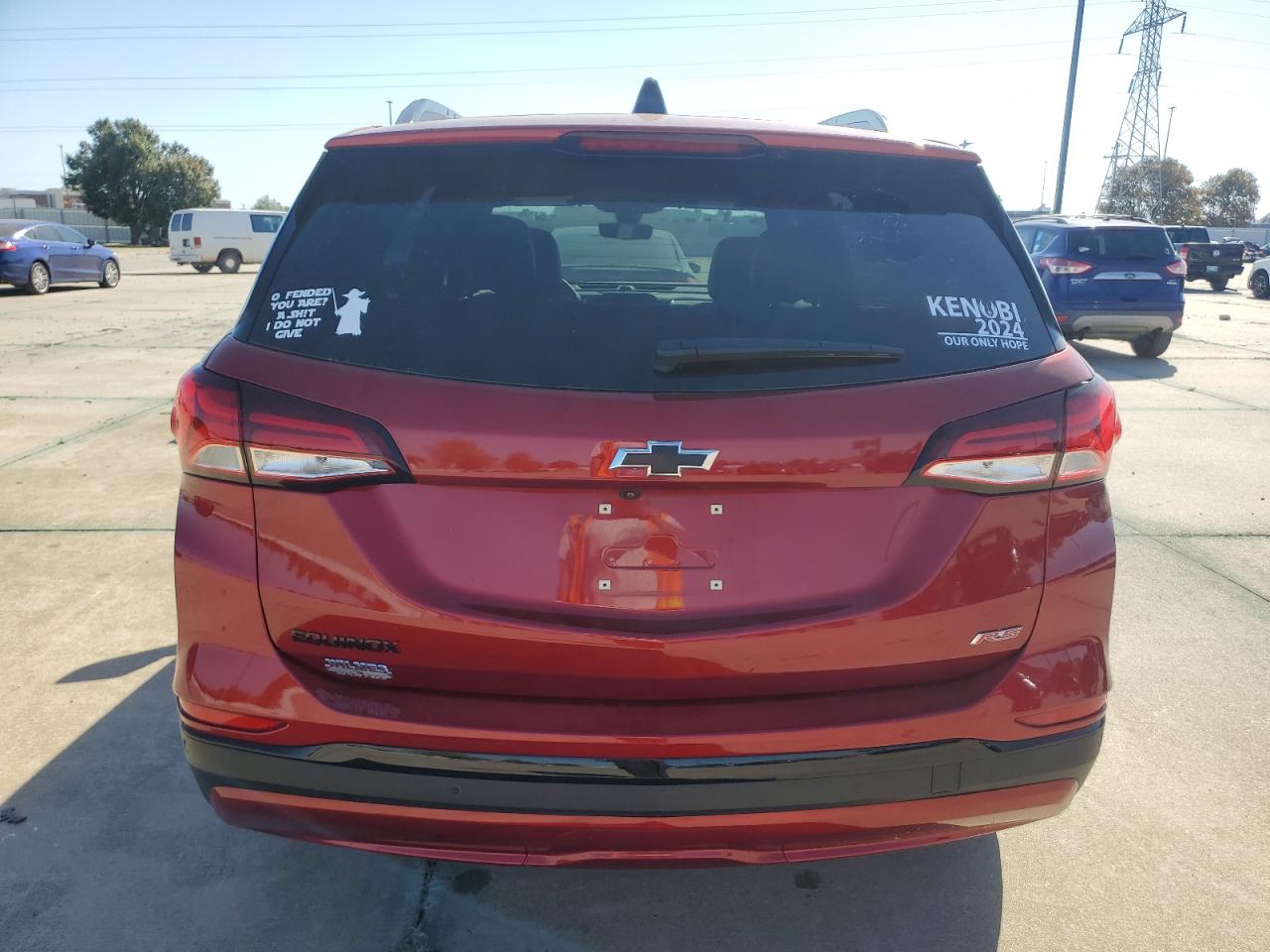 2024 CHEVROLET EQUINOX RS VIN:3GNAXMEG1RS149589