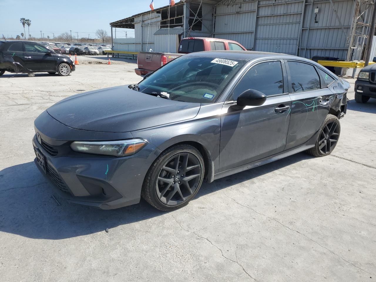 2022 HONDA CIVIC SPORT VIN:2HGFE2F54NH536156