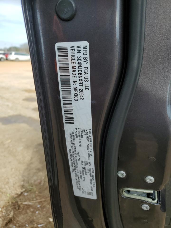 2024 JEEP COMPASS LATITUDE VIN:3C4NJDBNXRT120942