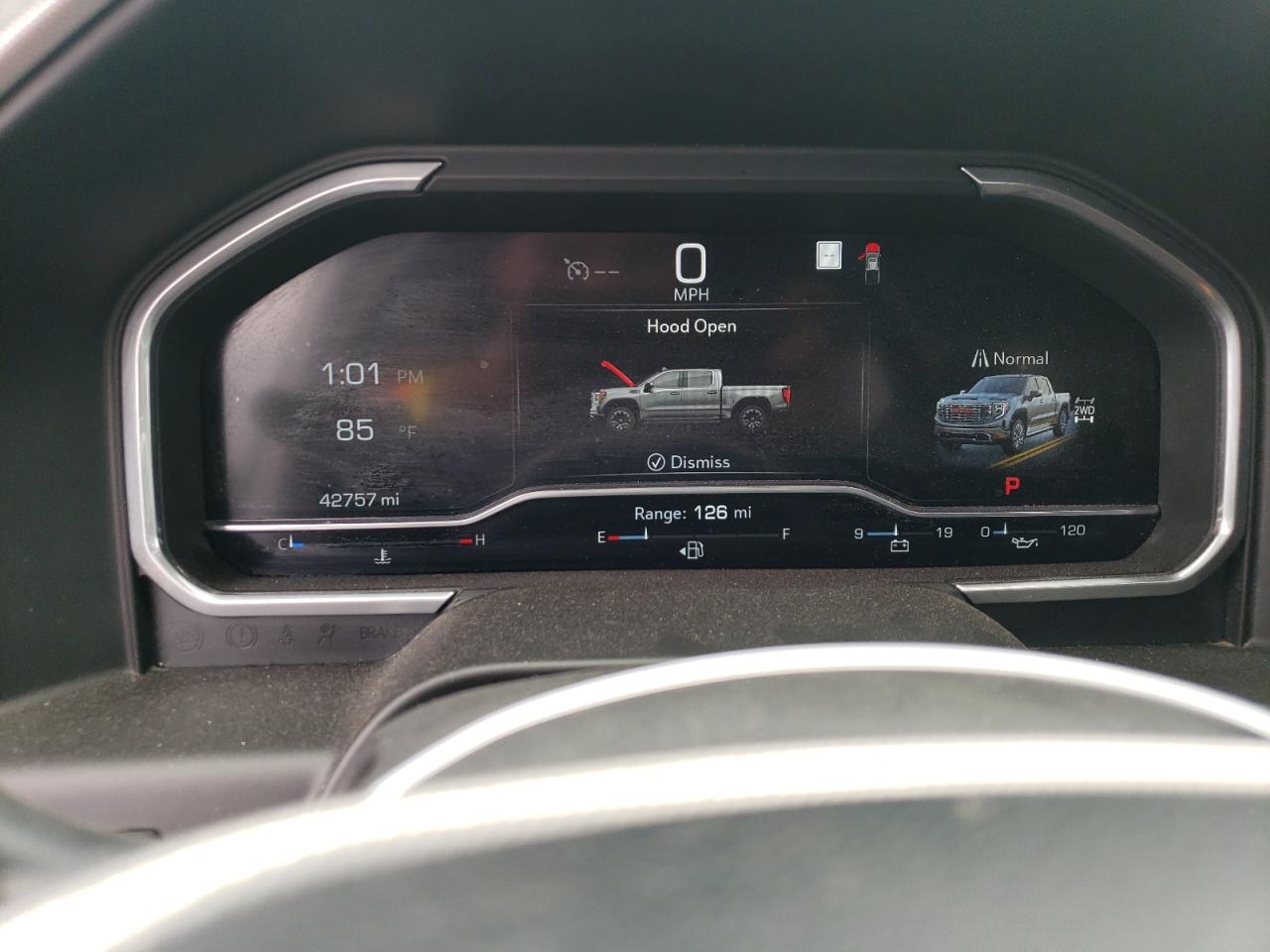2022 GMC SIERRA K1500 DENALI VIN:3GTUUGET9NG526647