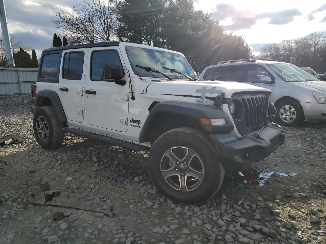 2022 JEEP WRANGLER UNLIMITED SPORT VIN:1C4HJXDG3NW249168