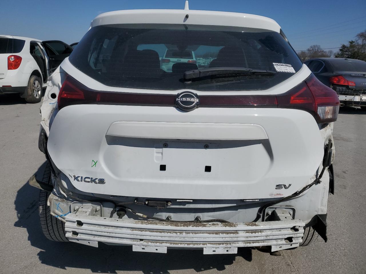 2022 NISSAN KICKS SV VIN:3N1CP5CV1NL492774