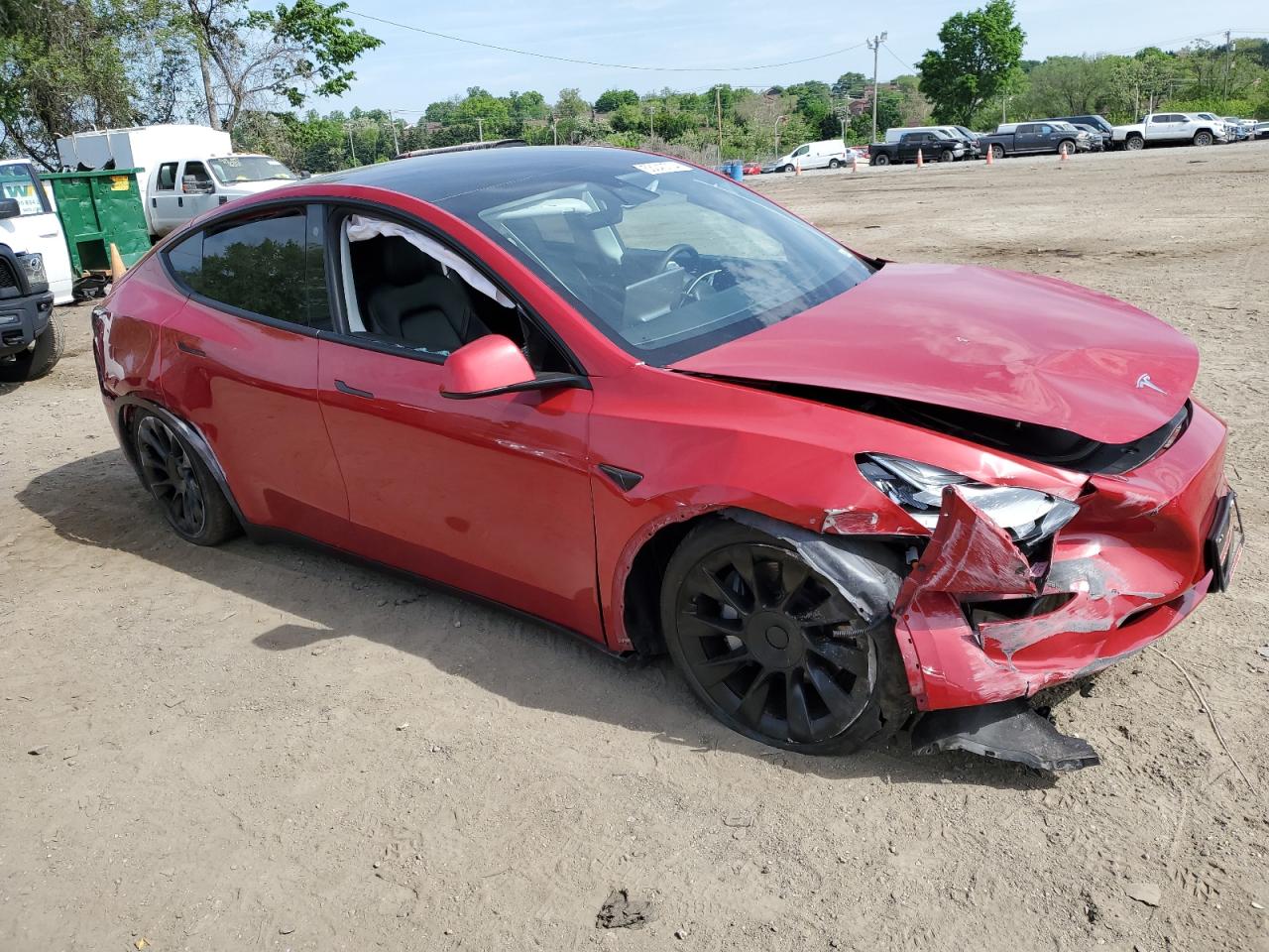 2022 TESLA MODEL Y  VIN:7SAYGDEE2NF386233