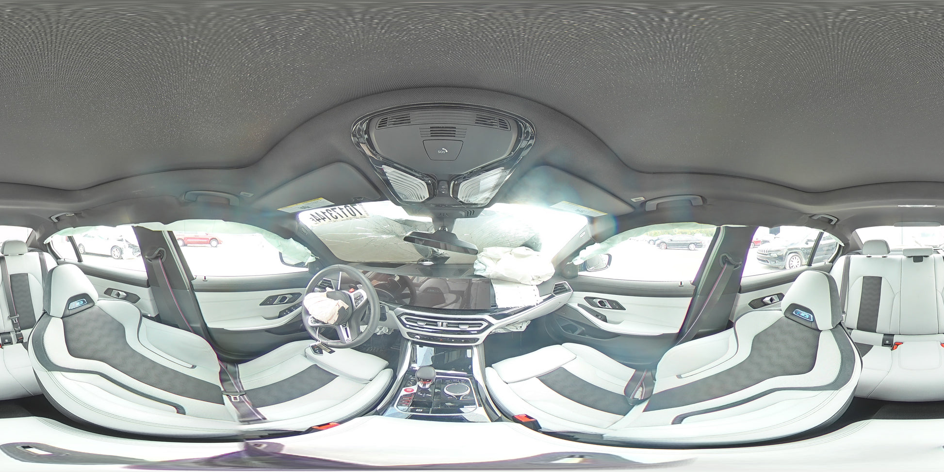 2024 BMW M3 COMPETITION VIN:WBS43AY0XRFT26300