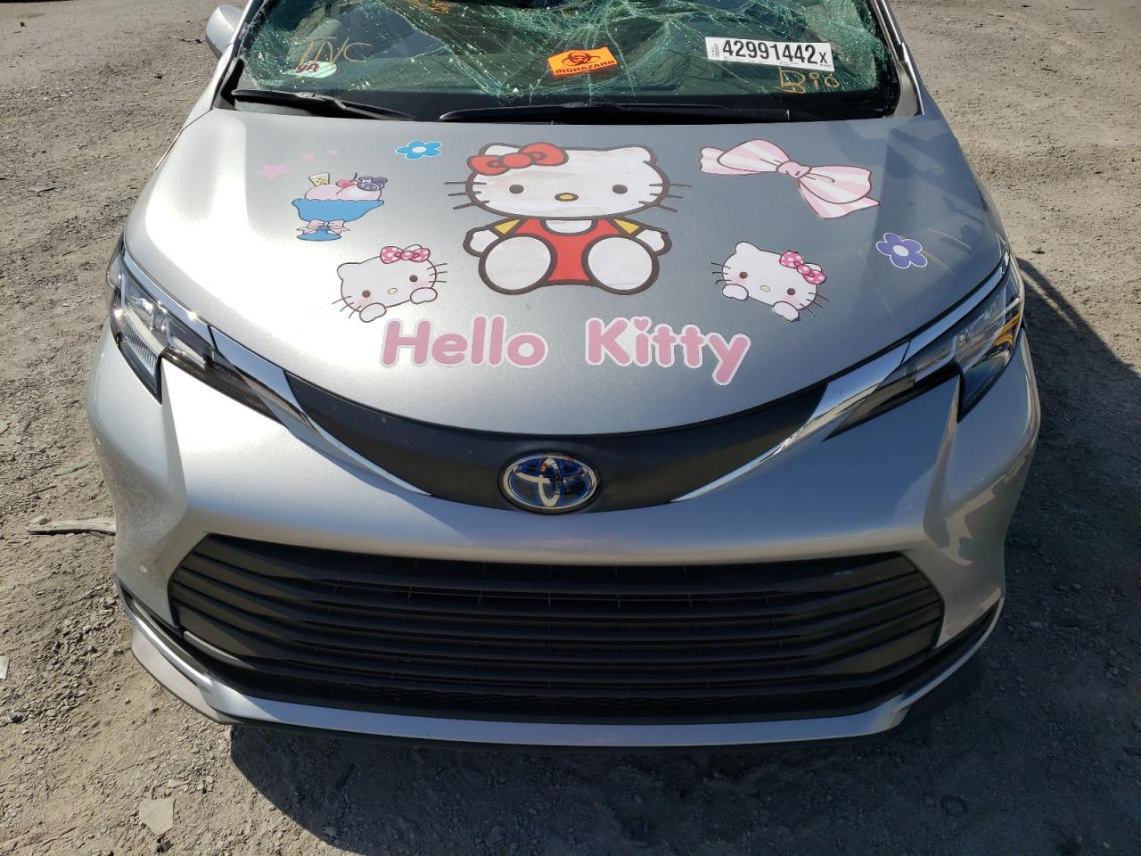 2022 TOYOTA SIENNA LE VIN:5TDKRKEC0NS105865