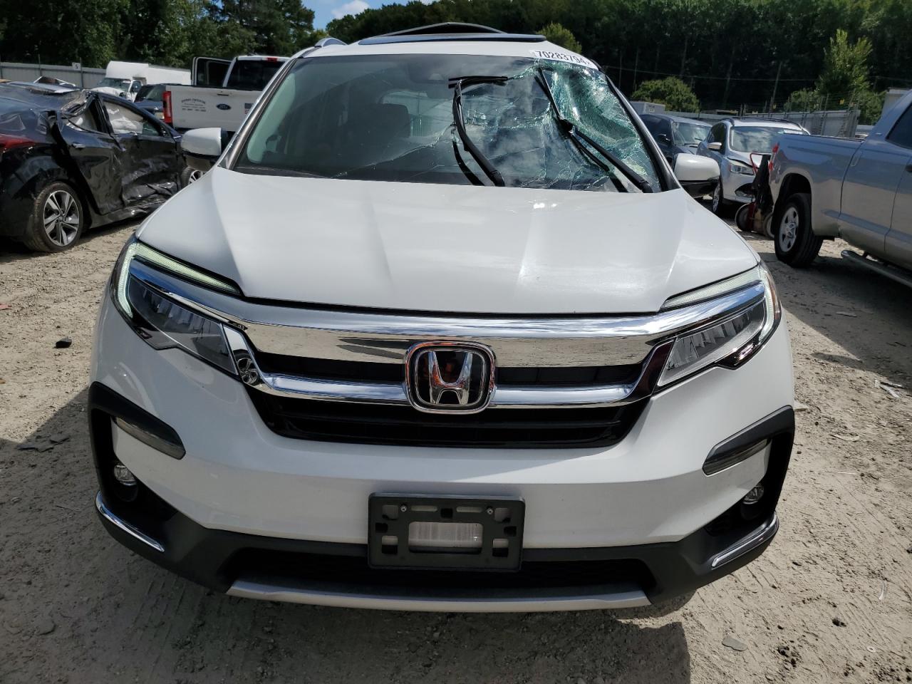 2022 HONDA PILOT TOURING VIN:5FNYF6H69NB031480