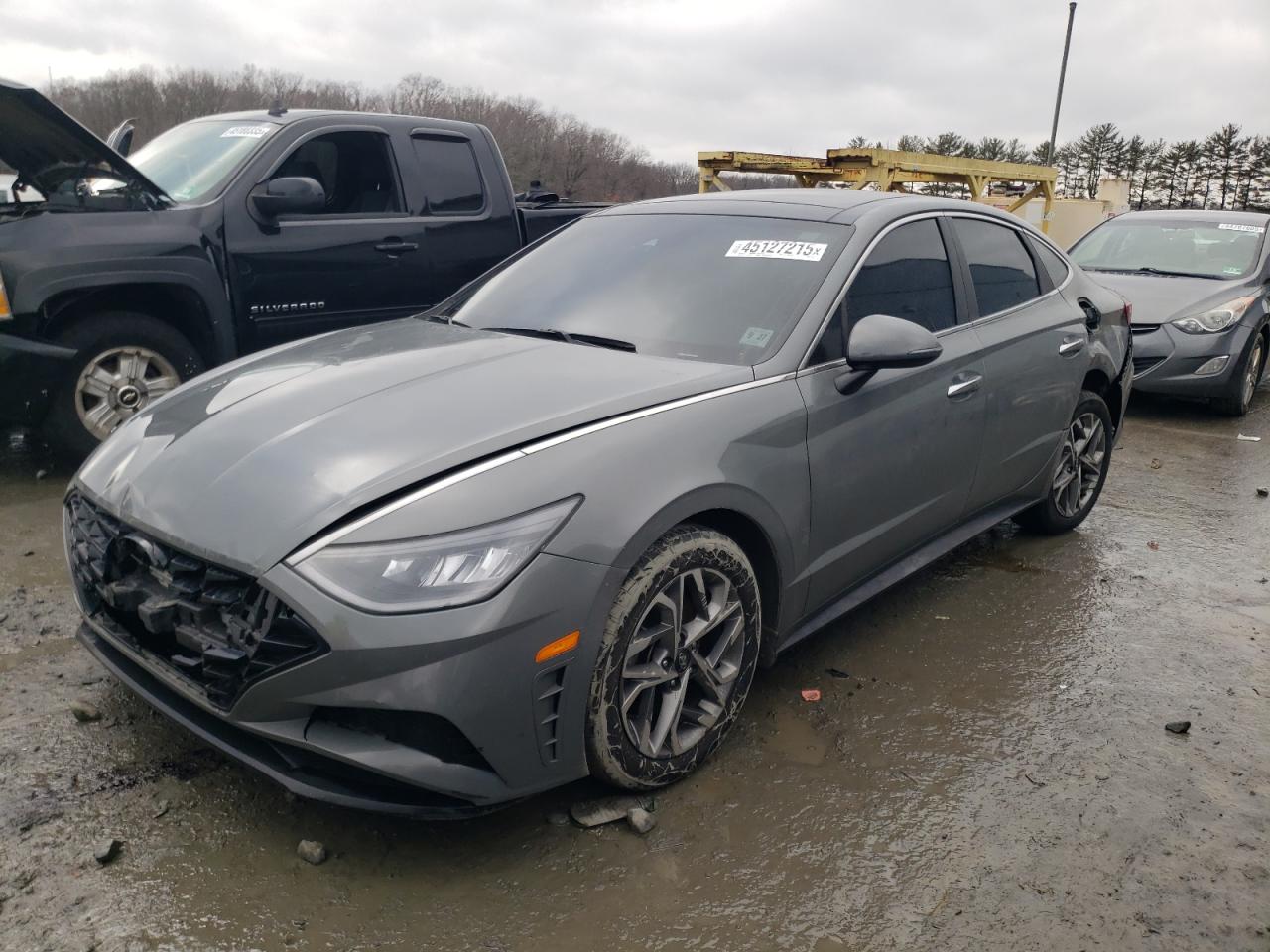 2022 HYUNDAI SONATA SEL VIN:KMHL14JA8NA237373