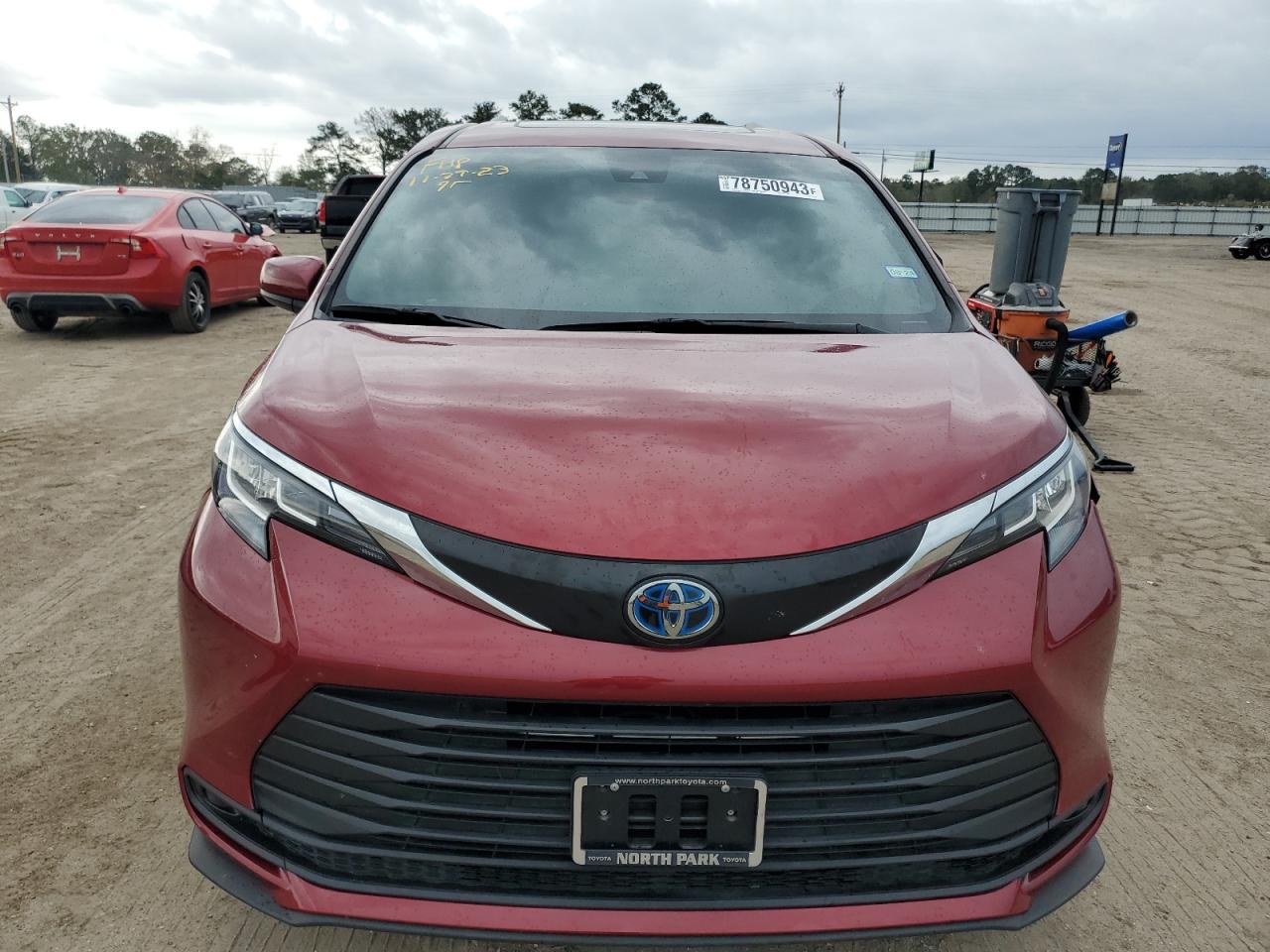 2022 TOYOTA SIENNA LE VIN:5TDBRKEC3NS130792