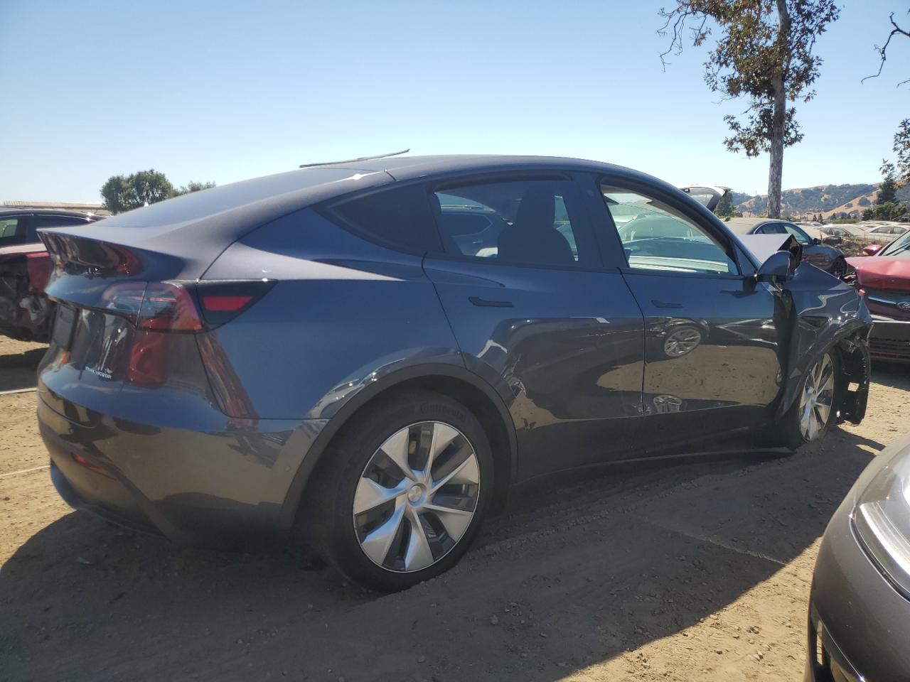 2022 TESLA MODEL Y  VIN:7SAYGAEE6NF345053