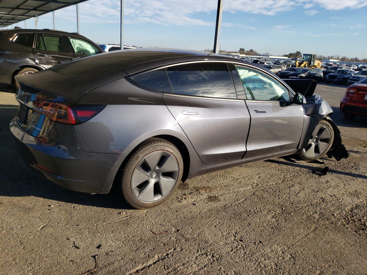 2022 TESLA MODEL 3  VIN:5YJ3E1EB2NF296520