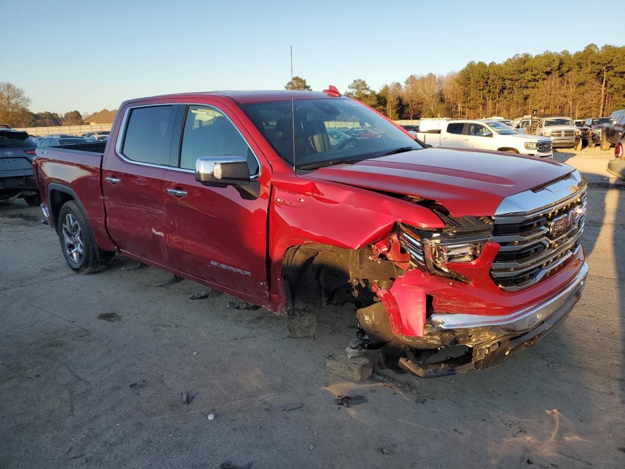 2024 GMC SIERRA K1500 SLT VIN:3GTUUDED2RG345404