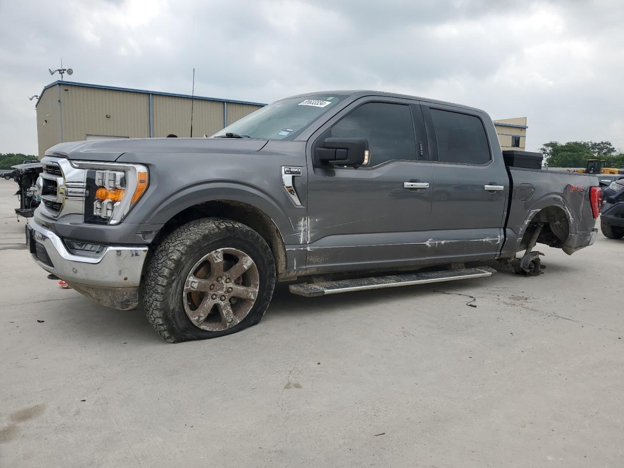 2022 FORD F150 SUPERCREW VIN:1FTFW1E87NKD64604