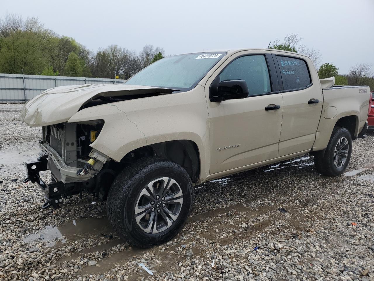 2022 CHEVROLET COLORADO Z71 VIN:1GCGTDENXN1317688