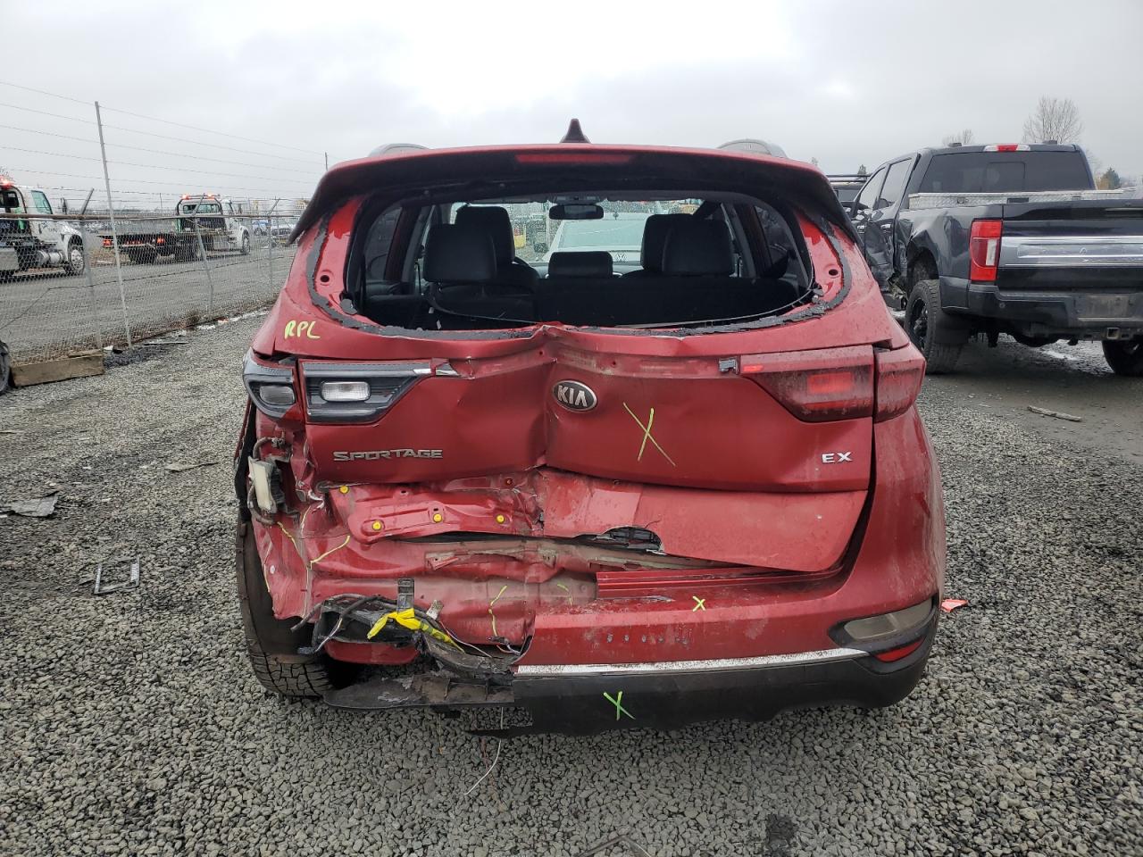 2022 KIA SPORTAGE EX VIN:KNDPNCAC9N7027514