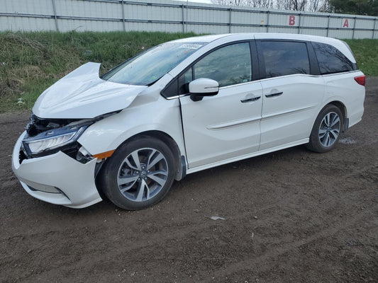 2022 HONDA ODYSSEY TOURING VIN:5FNRL6H81NB055755
