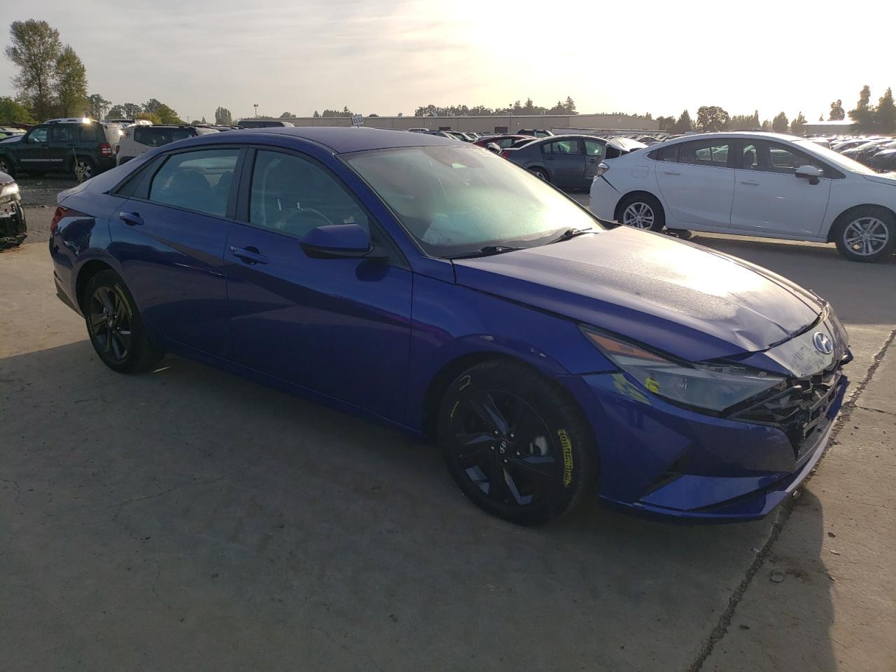 2022 HYUNDAI ELANTRA SEL VIN:5NPLM4AG8NH081876