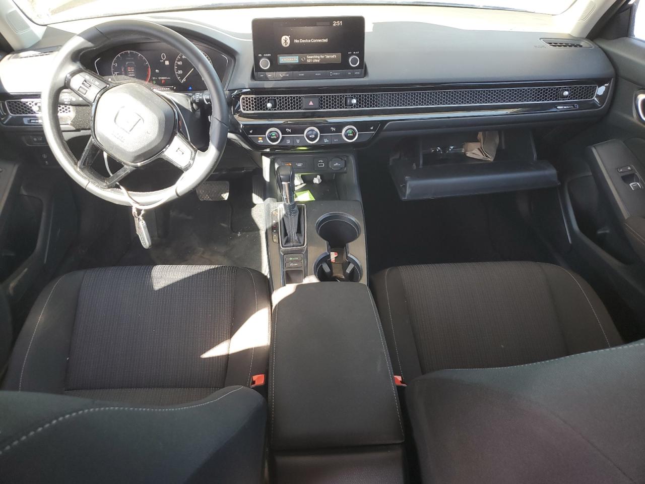 2022 HONDA CIVIC EX VIN:2HGFE1F71NH309034