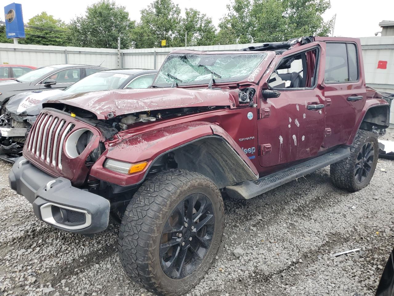 2022 JEEP WRANGLER UNLIMITED SAHARA 4XE VIN:1C4JJXP67NW158585