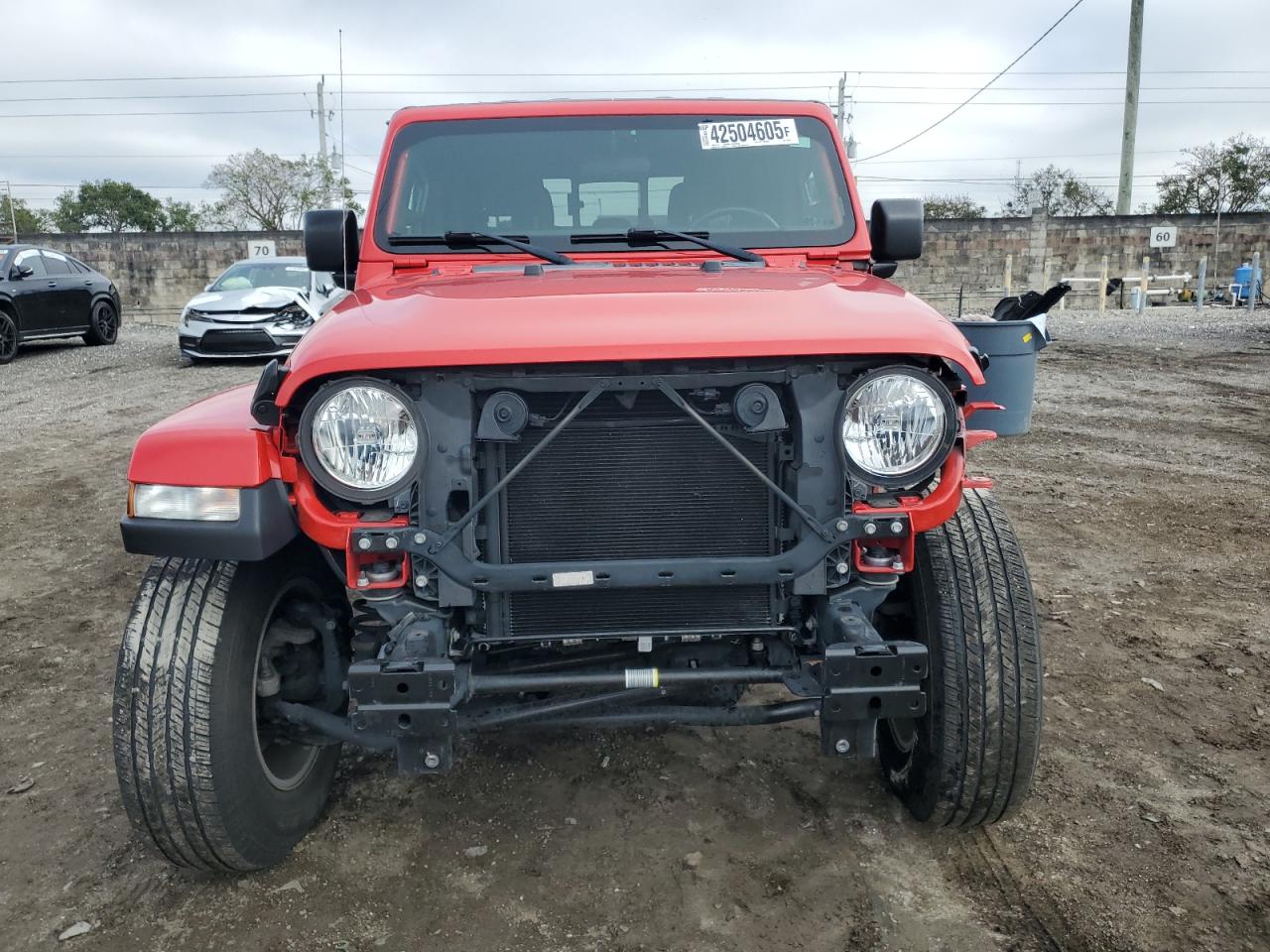 2022 JEEP GLADIATOR SPORT VIN:1C6HJTAG7NL166395