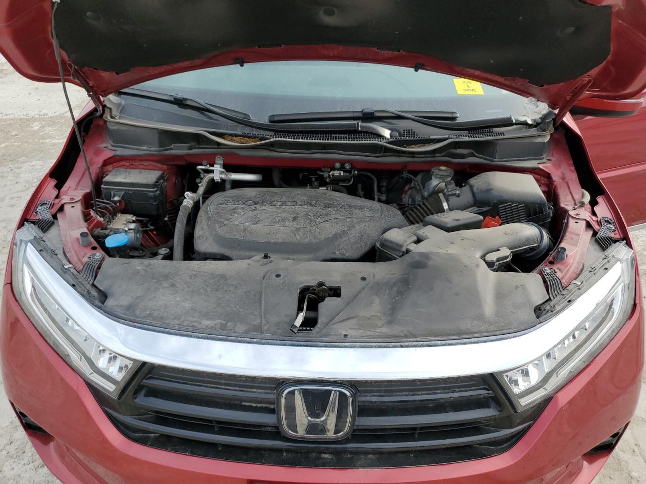 2022 HONDA ODYSSEY TOURING VIN:5FNRL6H87NB044291