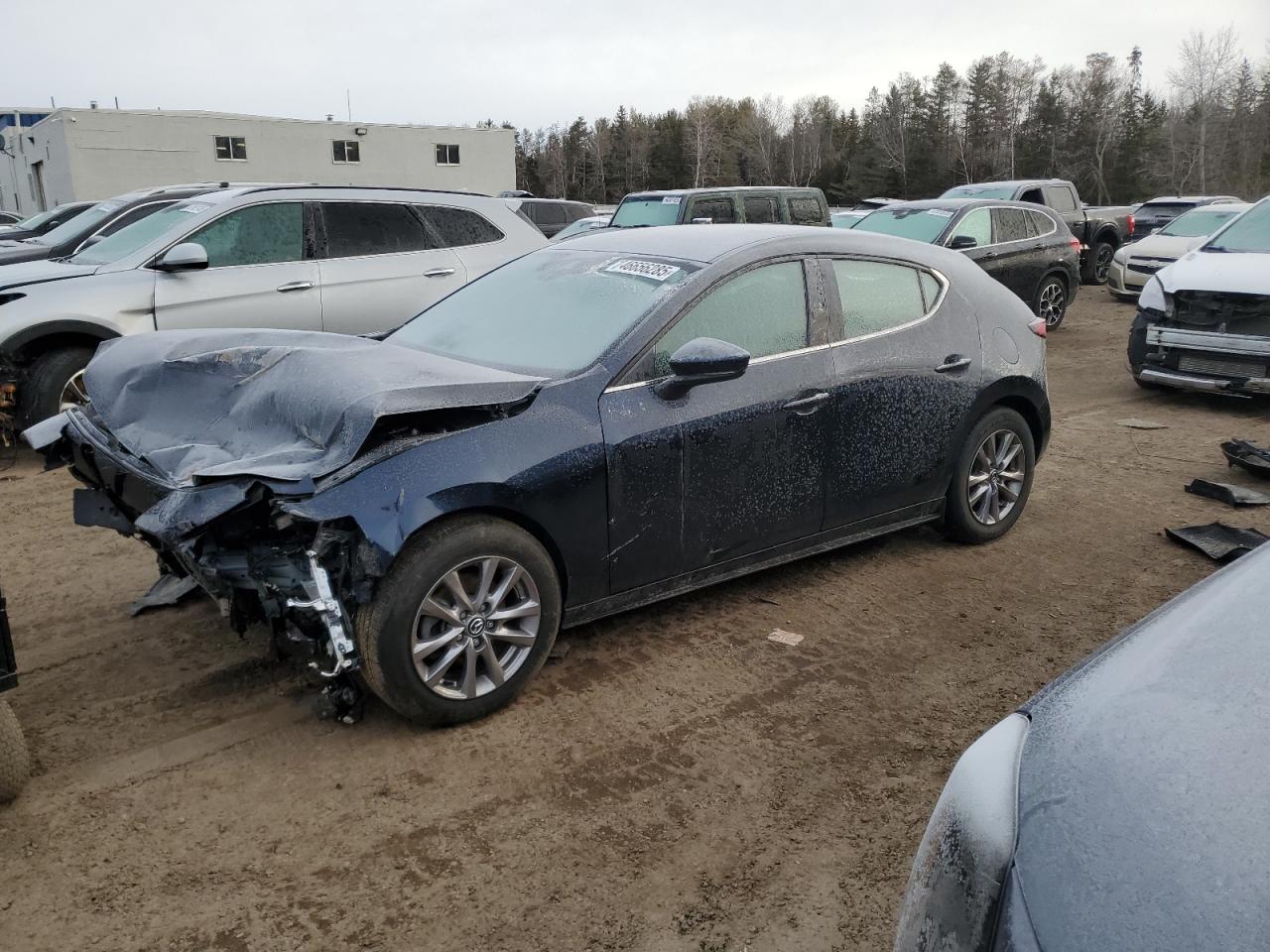2022 MAZDA 3 PREFERRED VIN:JM1BPALL4N1515701