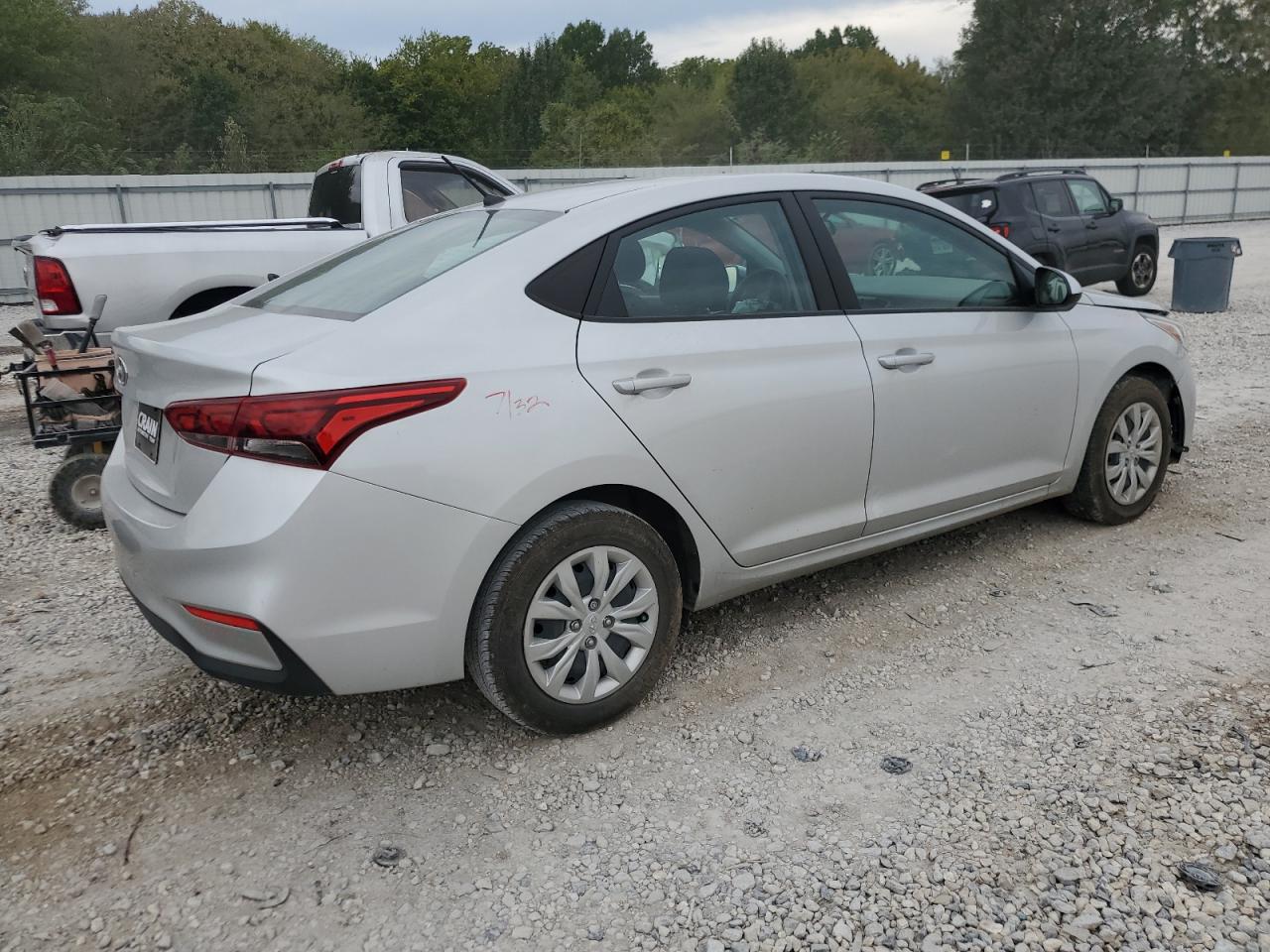 2022 HYUNDAI ACCENT SE VIN:3KPC24A62NE182364