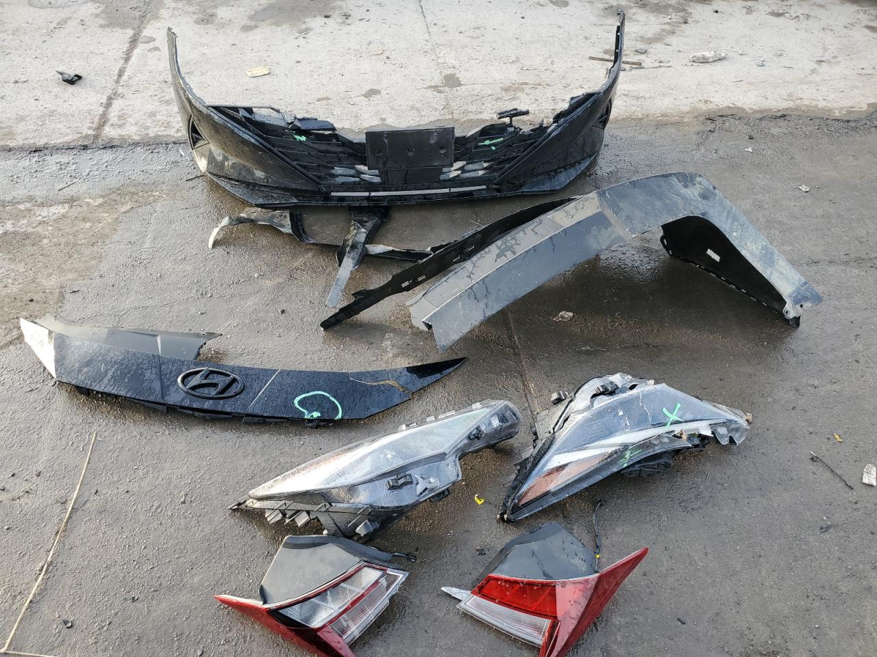 2023 HYUNDAI ELANTRA SEL VIN:KMHLS4AG3PU426483