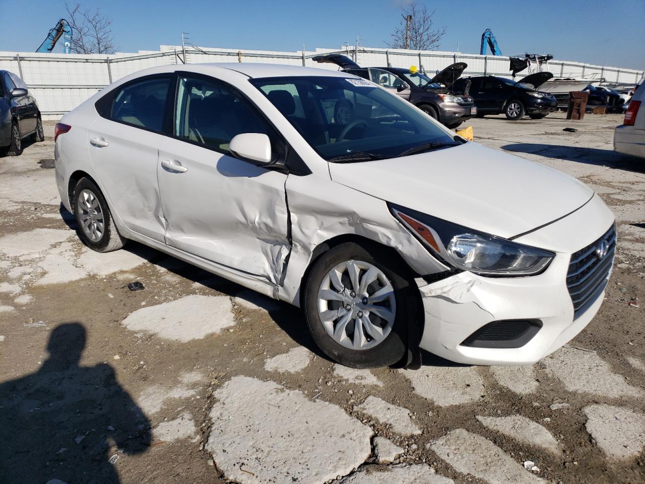 2022 HYUNDAI ACCENT SE VIN:3KPC24A69NE159373
