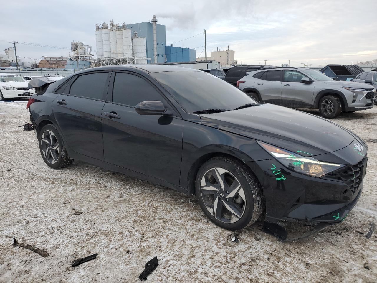 2023 HYUNDAI ELANTRA SEL VIN:KMHLS4AG8PU610057