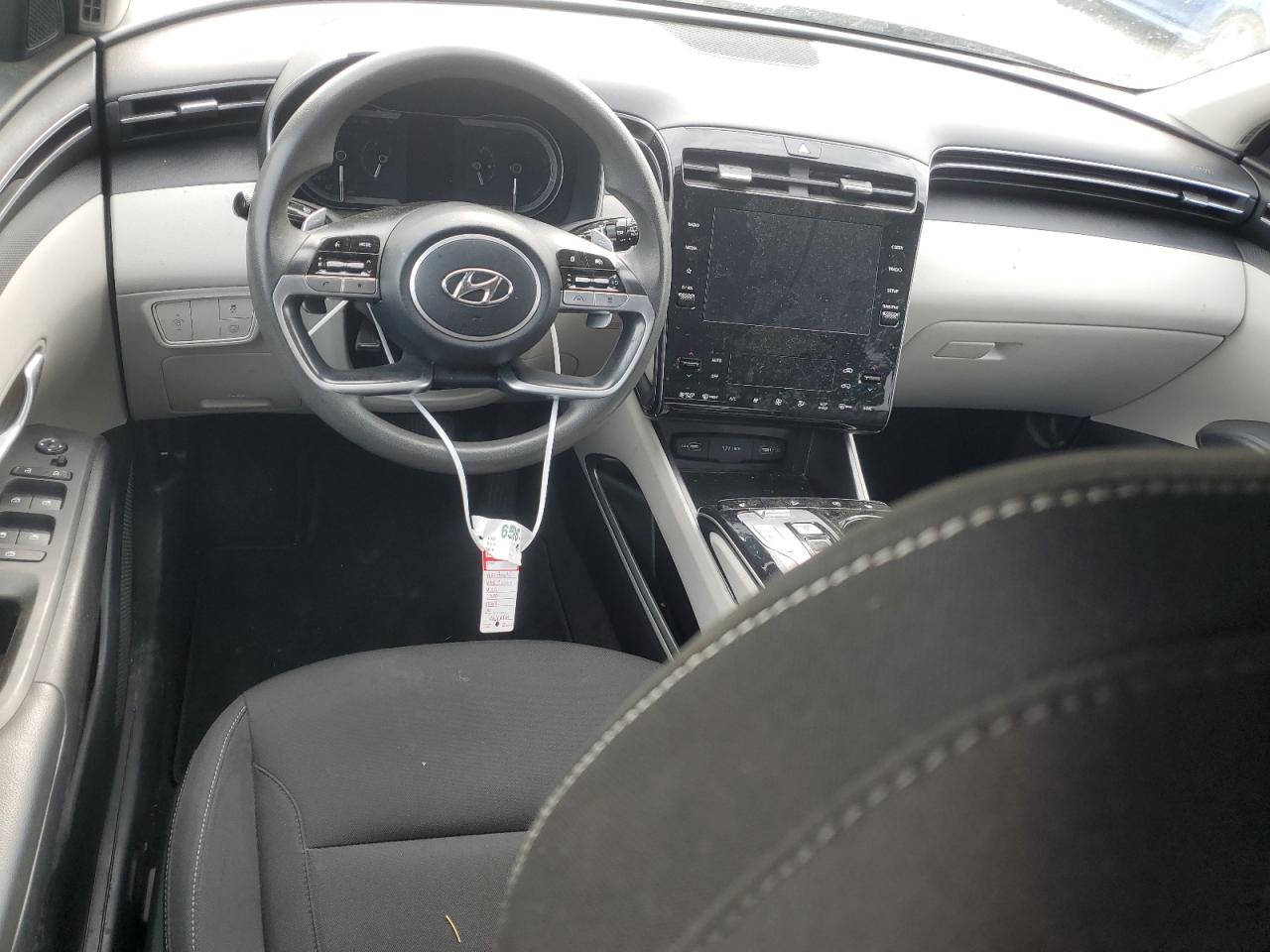 2022 HYUNDAI TUCSON BLUE VIN:KM8JBCA10NU060203