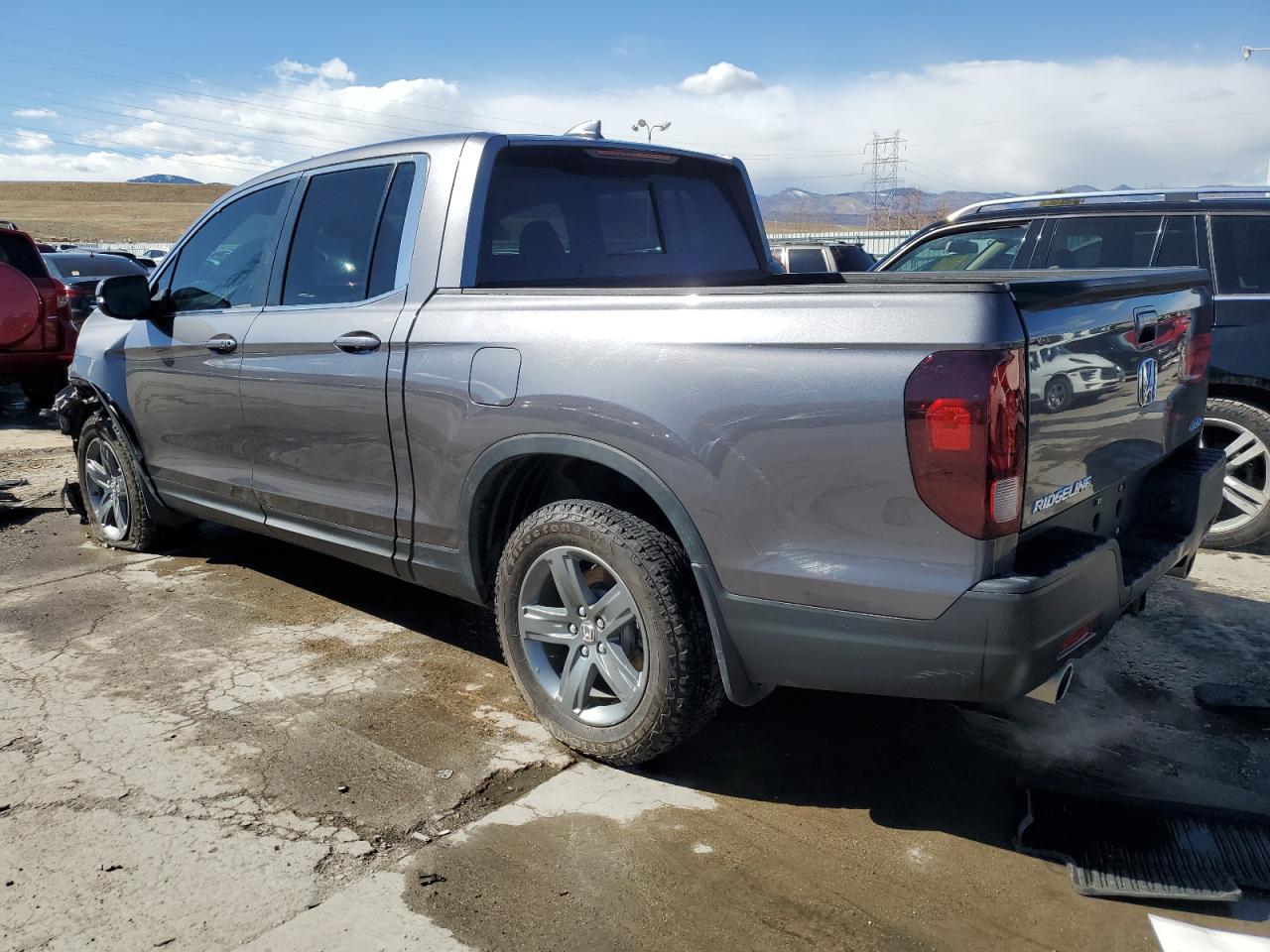 2023 HONDA RIDGELINE RTL VIN:5FPYK3F53PB053988
