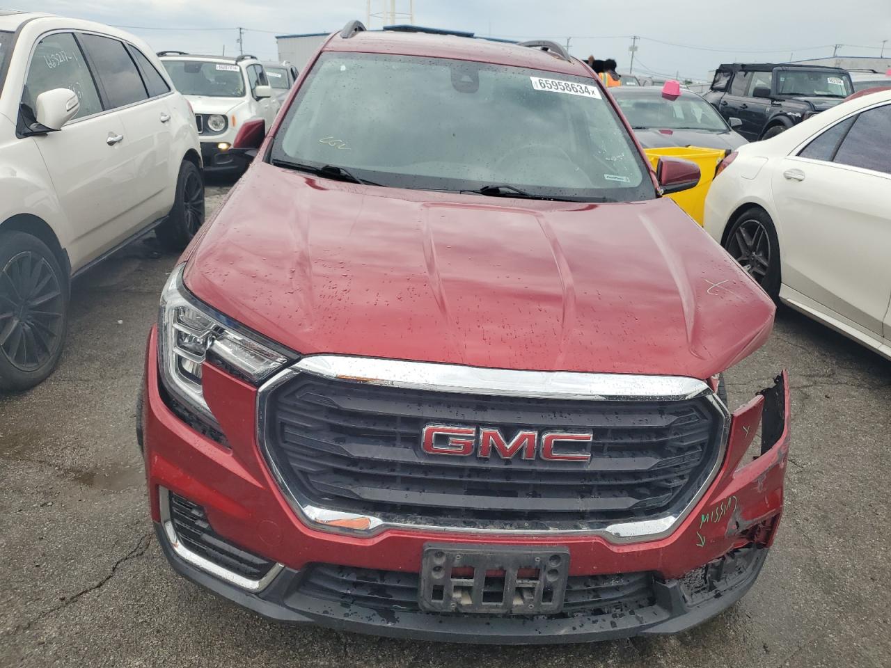 2022 GMC TERRAIN SLE VIN:3GKALMEV4NL142373