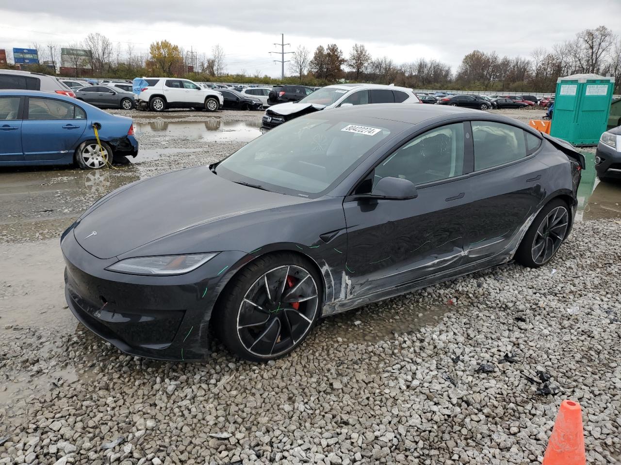 2024 TESLA MODEL 3  VIN:5YJ3E1ET6RF849510