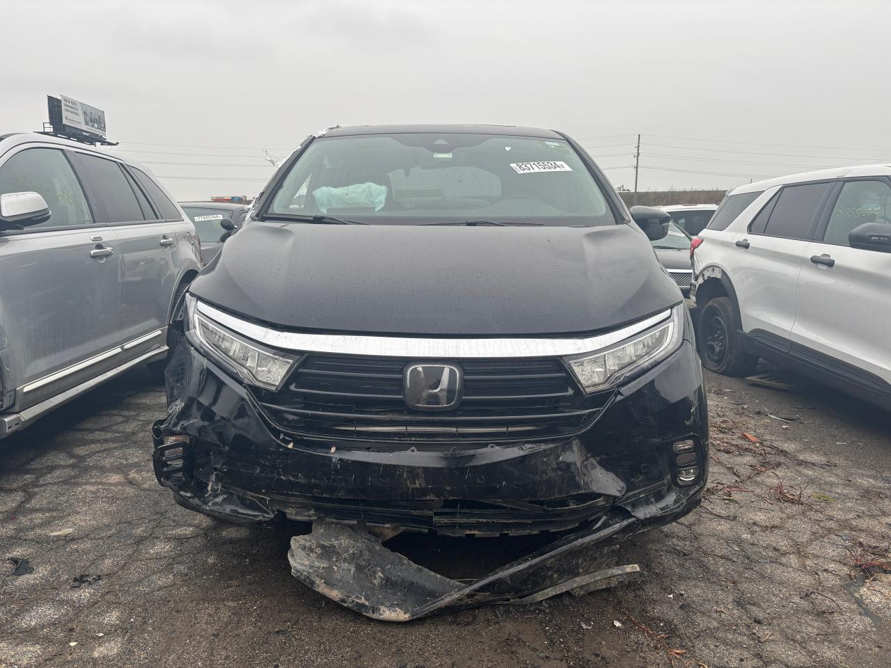 2022 HONDA ODYSSEY TOURING VIN:5FNRL6H87NB064007