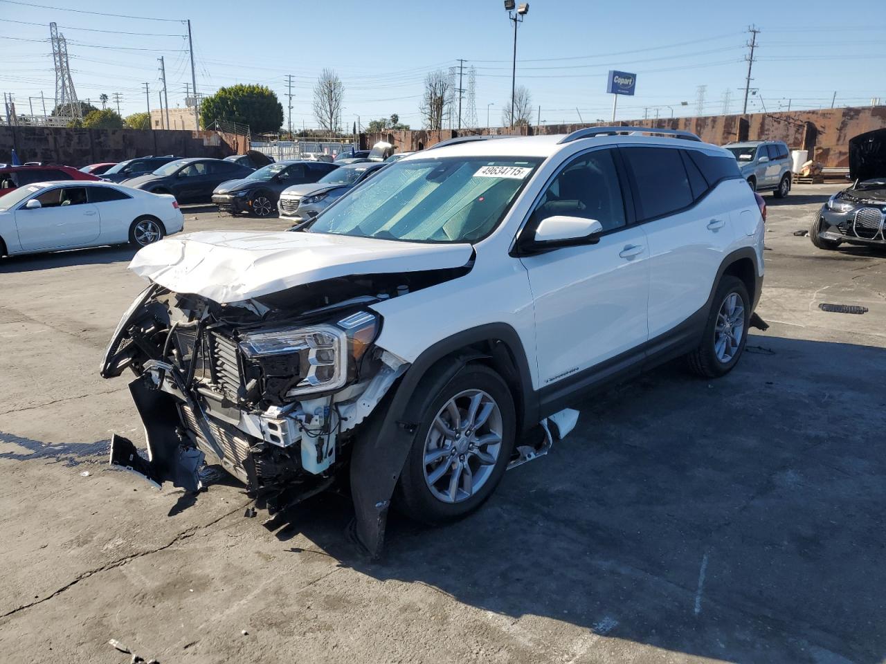 2022 GMC TERRAIN SLT VIN:3GKALPEV4NL158185
