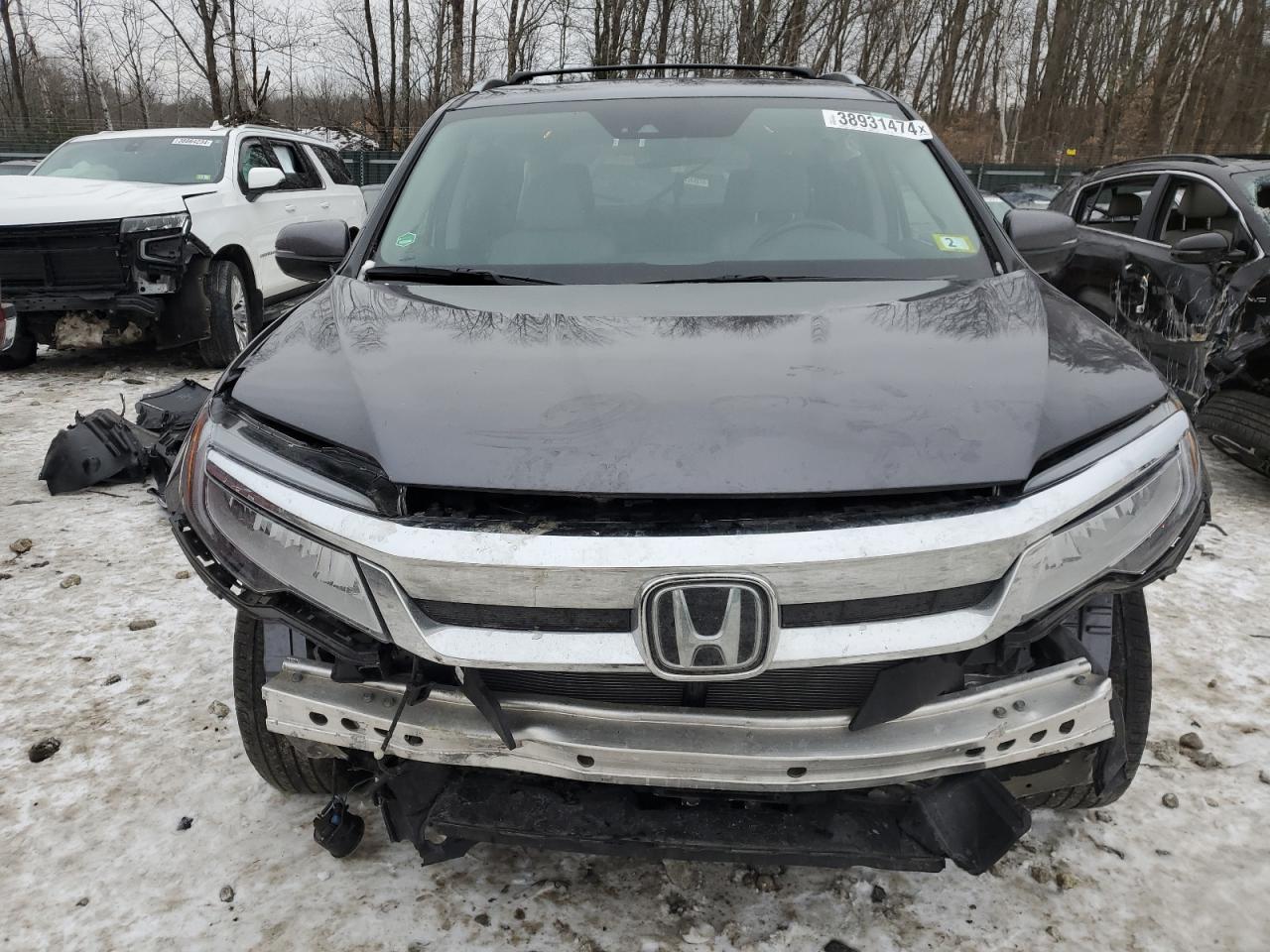 2022 HONDA PILOT ELITE VIN:5FNYF6H04NB030796