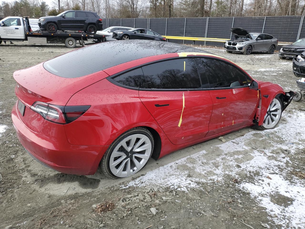 2022 TESLA MODEL 3  VIN:5YJ3E1EAXNF184894